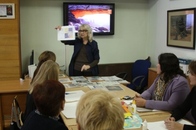 "Мастер-класс" преподавателя Орловского художественного училища Васищевой Н.Н.