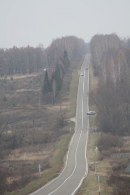 Дорога в Спасское - Лутовиново. Орловская область.